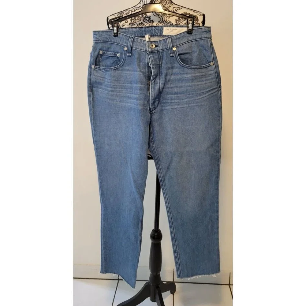 Rag and bone jeans womens nina ankle cigarrete high rise size 30